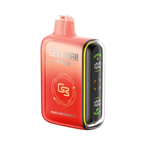 geekbar pulse peach nectarine ice